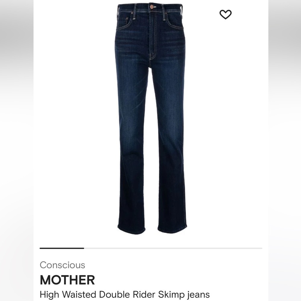 MOTHER High Waisted Jeans - Never Worn - Size 25